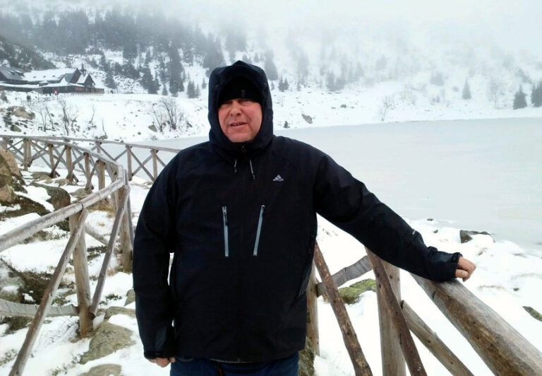 Sylwester Napierała w górach